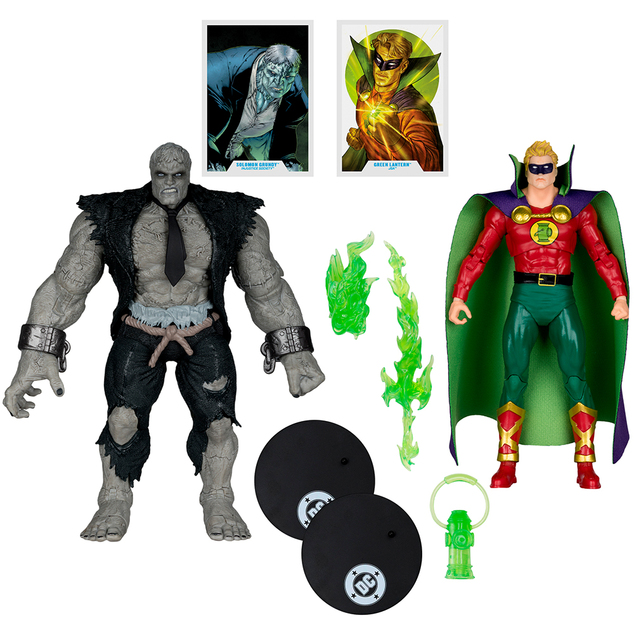 DC Multiverse akciófigura 2-Pack Solomon Grundy vs Green Lantern 18 cm