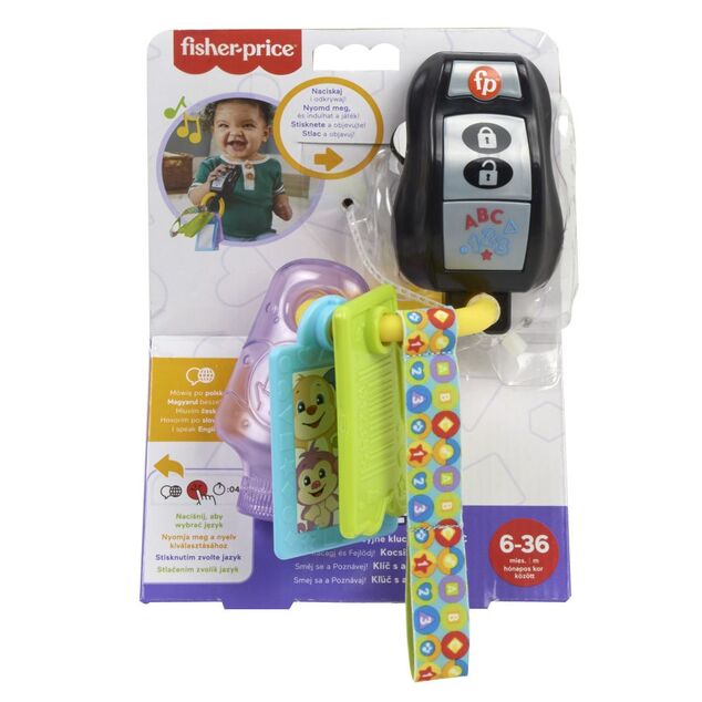 Fisher-Price Kľúč s aktivitami CZ/SK/ENG/HU/PL