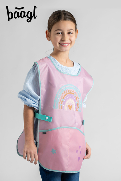 Kinderbettwäsche Regenbogen Rosa