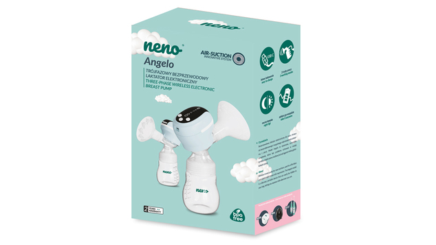 NENO Elektromos háromfázisú anyatej mellszívó Angelo