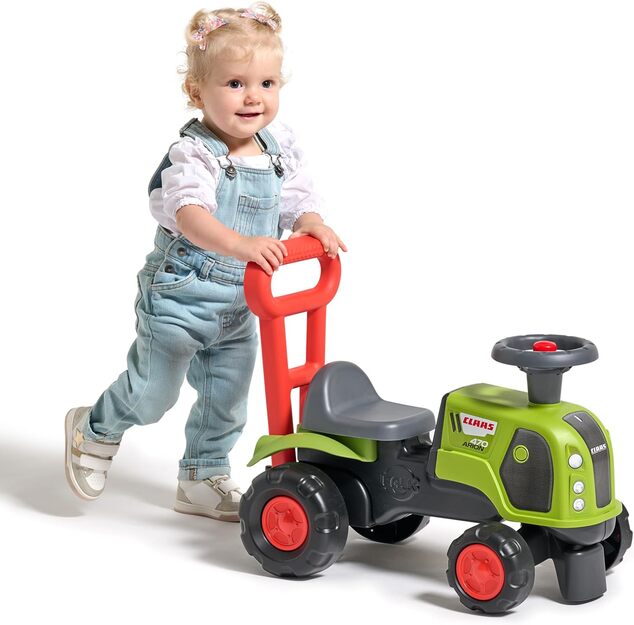 Falk Odrážadlo a chodítko 2v1 traktor Baby Claas 312S
