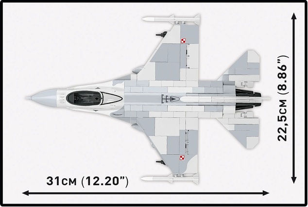 Cobi 5910 Armed Forces F-16 C FIGHTING FALCON, 1:48