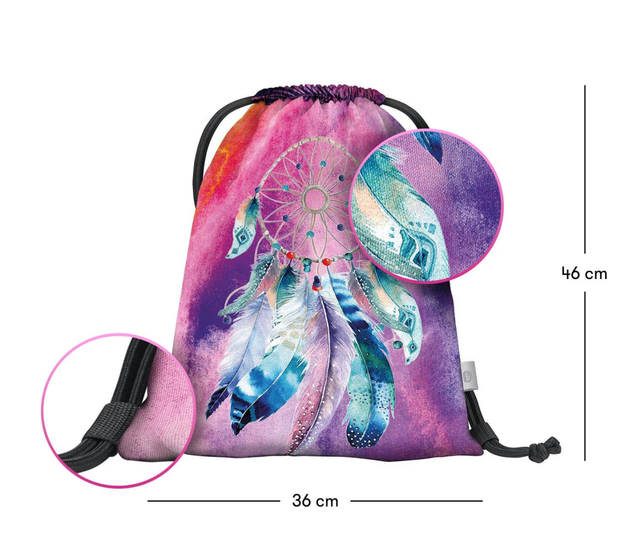 BAAGL Tasche Traumfänger rosa