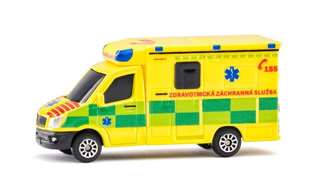 Maisto - CZ - Sada Záchranných vozidiel, Česká republika - Polícia, Sanitka, Hasičské auto