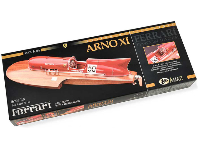 AMATI Arno XI Ferrari závodný čln 1:8 kit