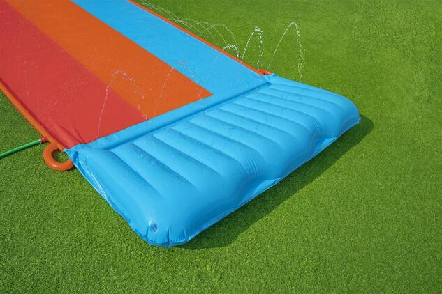 Bestway 52479 H2OGO!® Tsunami Splash Ramp™ Wasserrutsche für 3 Personen 488 x 214 cm