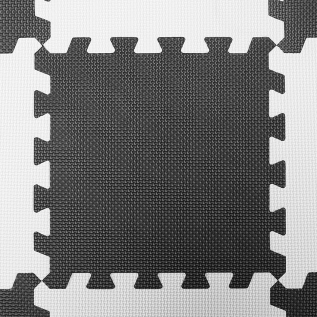 Podložka penová puzzle Luno 150x180 cm Black Kinderkraft 2020