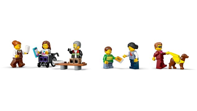 LEGO® City 60423 Tramway et arrêt au centre-ville