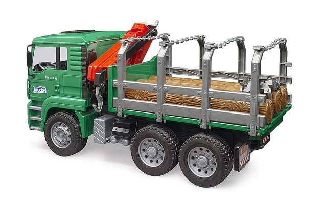 BRUDER 02769 Nákladné auto MAN prepravník dreva