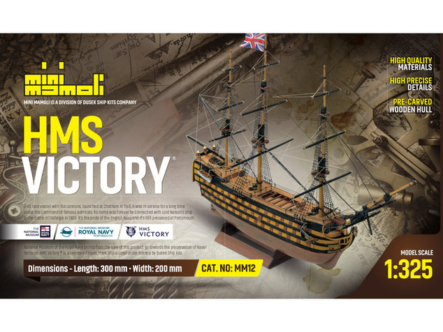 MINI MAMOLI HMS Victory 1:325 kit