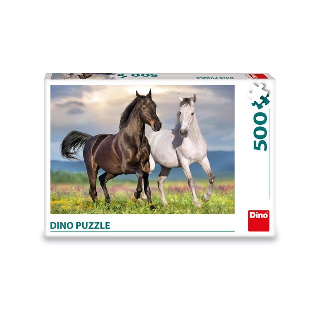 Puzzle Caii îndrăgostiți 500 de piese