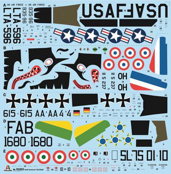 Maquette Avion 92652 - T-6G Texan (1:48)