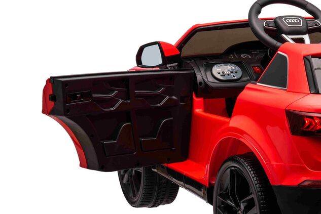 Elektrické Auto Audi Q7 Rot, Einzelplatz, Unabhängige Federung, 12V Batterie