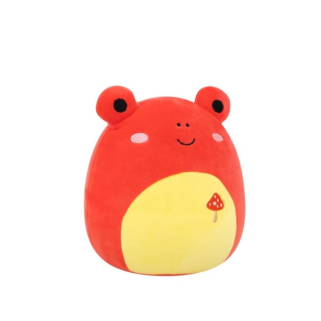 Squishmallows Červená pralesnička - Obu, 20 cm