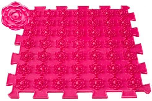 Ortek Masážna ortopedická podložka Puzzle "Mix" 20 prvkov