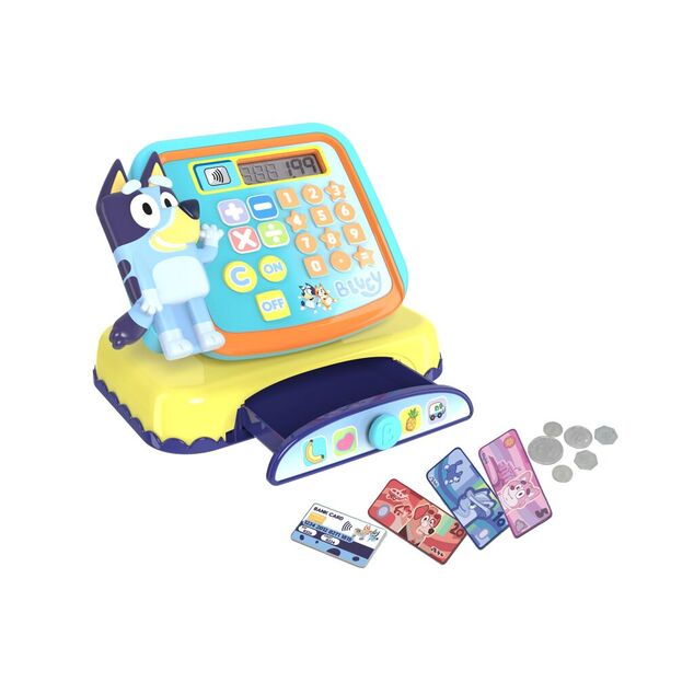 Bluey pokladňa s efektmi 18 cm