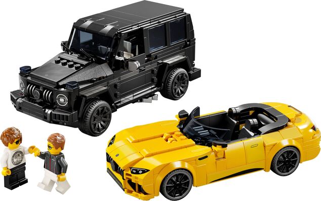 LEGO® Speed Champions 76924 Mercedes-AMG G 63 a Mercedes-AMG SL 63