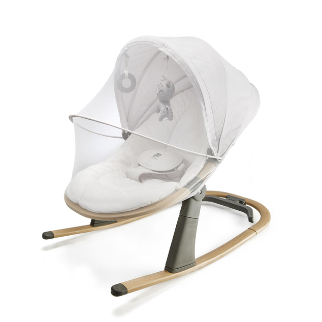 KINDERKRAFT Hamaca Elsu Grey, hasta 9kg