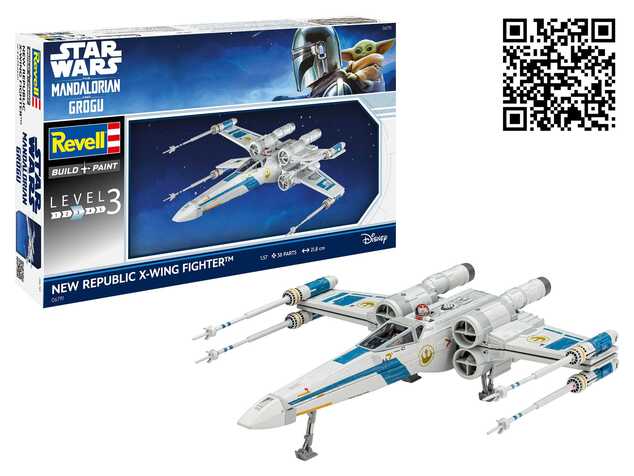 Maquette en plastique SW 06791 - The Mandalorian: X-Wing Fighter (1:57)