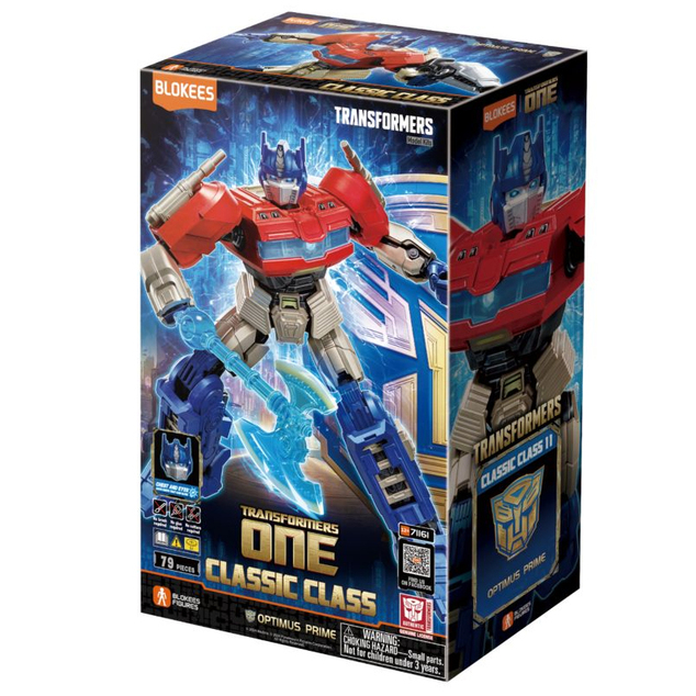 TRANSFORMERS BLOKEES Bausatz Classic Class 11 Optimus Prime Transformer One