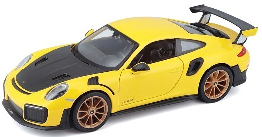 Maisto - Porsche 911 GT2 RS, žluté, 1:24