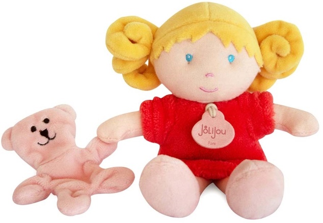 Doudou Jolijou Bábika Miss Coral 21 cm