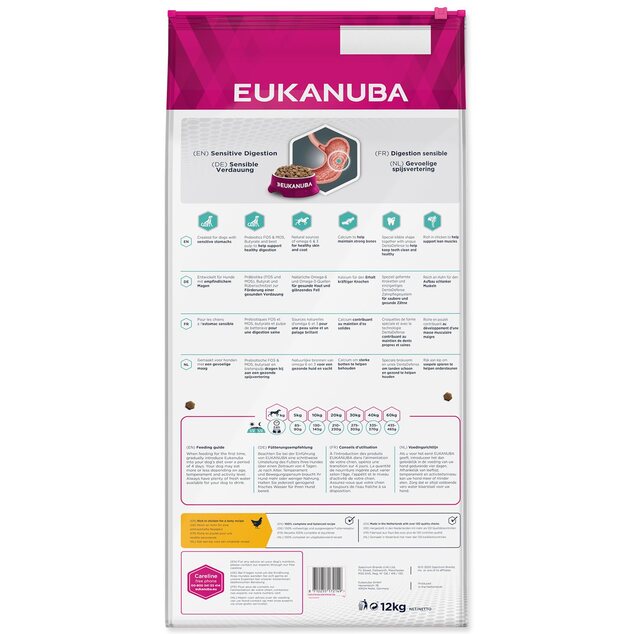 EUK DAILY CARE SENSITIVE DIGESTION 12KG