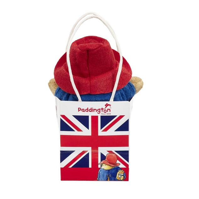Rainbow Plüss Paddington ajándéktáskában