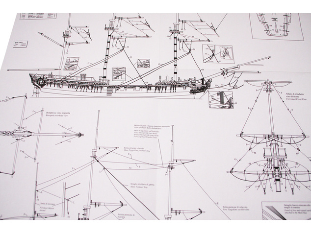 VICTORY MODELS HMS Fly 1776 1:64 kit