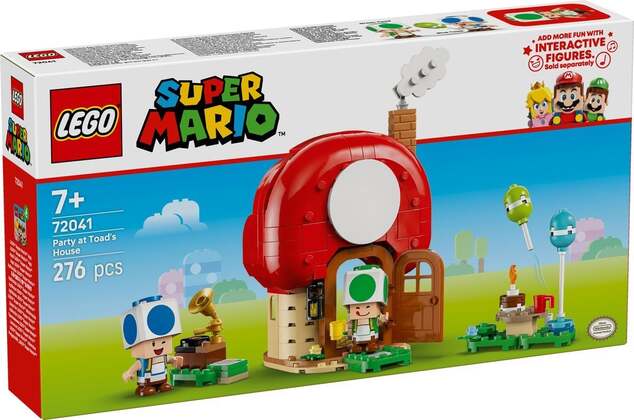 LEGO® Super Mario 72041 Toad und die Party in seinem Haus