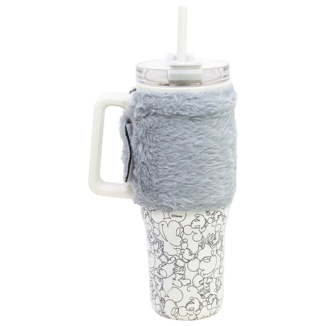 Mickey Mouse Termohrnček s plyšovým návlekom 770 ml
