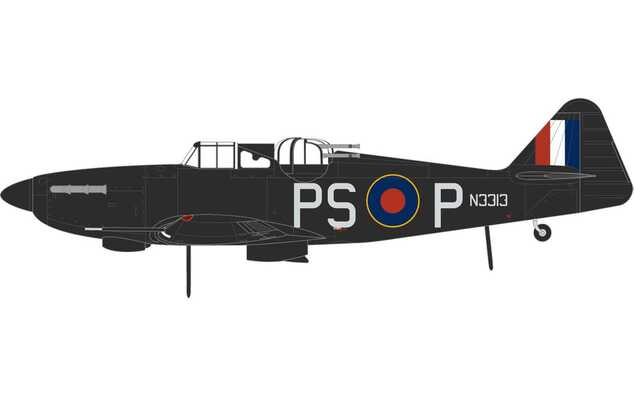 Classic Kit letadlo A05132 - Boulton Paul Defiant NF.1 (1:48)