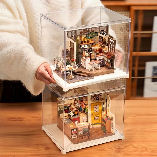 RoboTime Pantalla para Casa de Muñecas en Miniatura