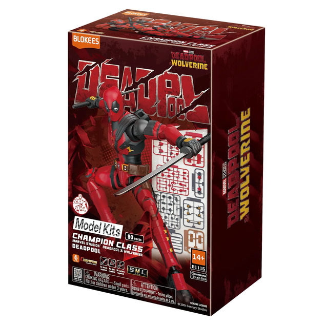 MARVEL HEROS BLOKEES građevinski set Champion Class 04 Deadpool
