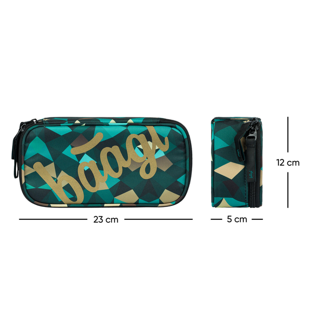 BAAGL Schulmäppchen Etui Skate Polygon