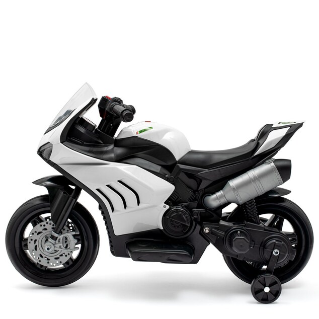 Otroška električna motorna kolesa Baby Mix Supersport bela