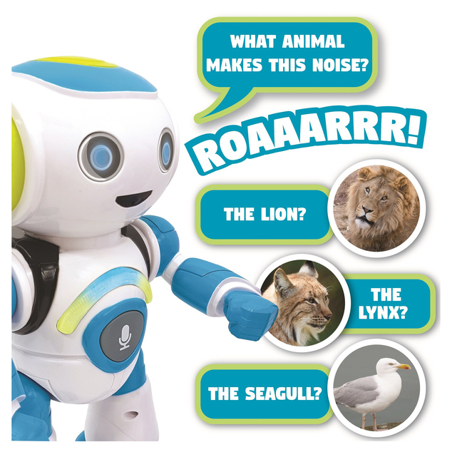 Lexibook Sprechender Roboter Powerman Junior (englische Version)