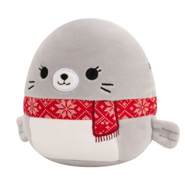 Squishmallows Seehund mit Schal Anderson, 13 cm