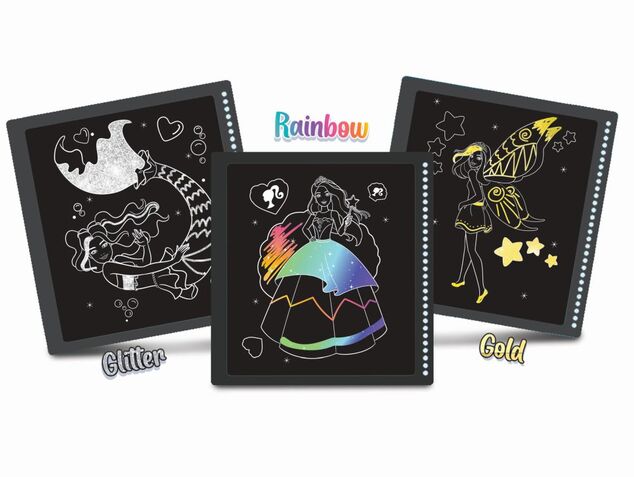 Barbie sketch book mer-mazing scratch reveal