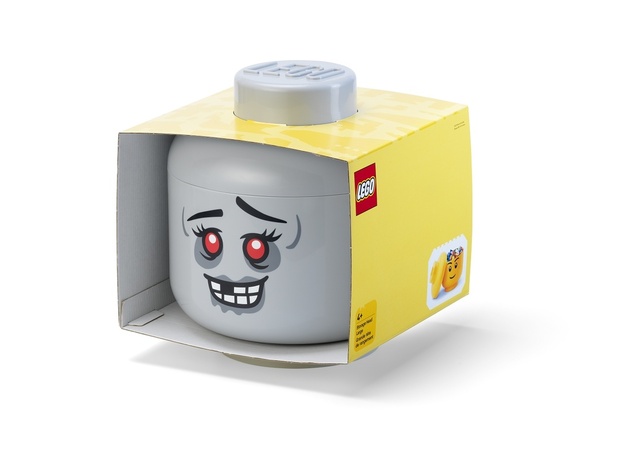 LEGO úložná hlava (veľkosť L) - zombie