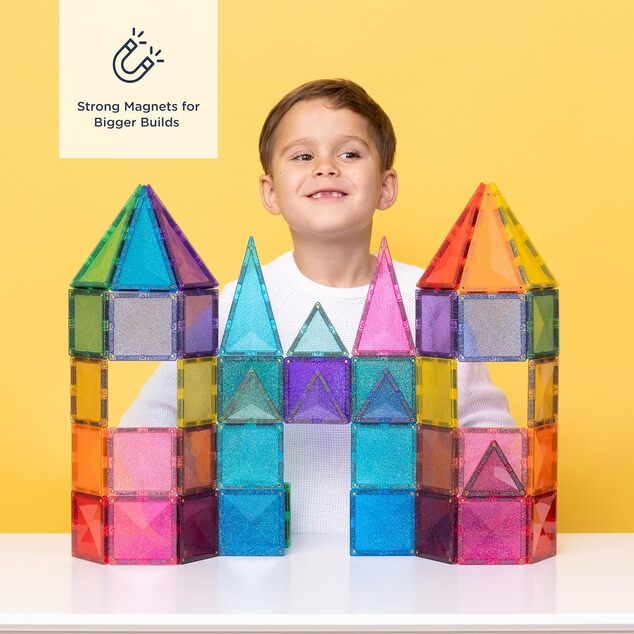 CONNETIX® Glitter Castle Pack magnetická stavebnica 48 ks