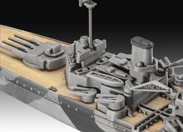 Plastikmodellbausatz Schiff 05182 - HMS Duke of York (1:1200)