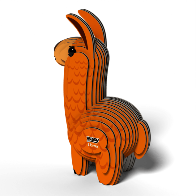 EUGY Lama 3D kartonová skládačka