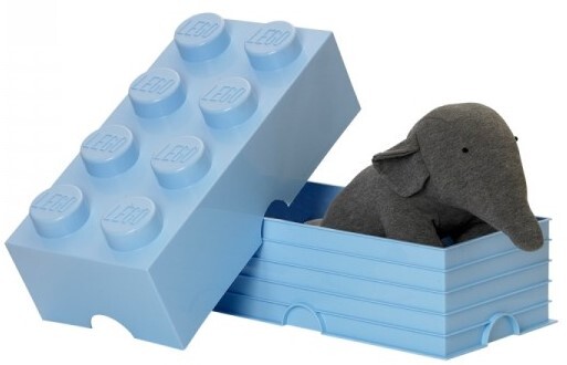 LEGO® úložný box 8 - bledomodrá 250 x 500 x 180 mm