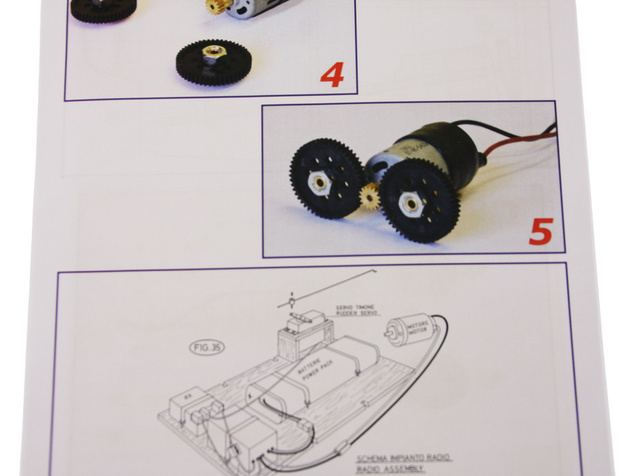 Mantua Model Motorová jachta Bruma 1:43 kit