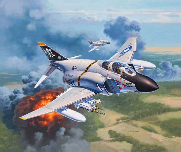Plastic ModelKit letadlo 03941 - F-4J Phantom US Navy (1:72)