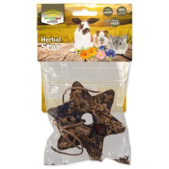 Pochoutka Nature Land Brunch bylinková hvězda 80g