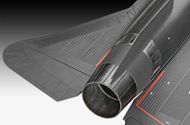 Plastic ModelKit letadlo 03751 - Lockheed SR-71B Blackbird (1:48)