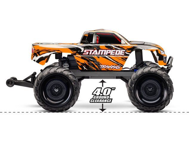 Traxxas Stampede 1:10 HD RTR rdeča
