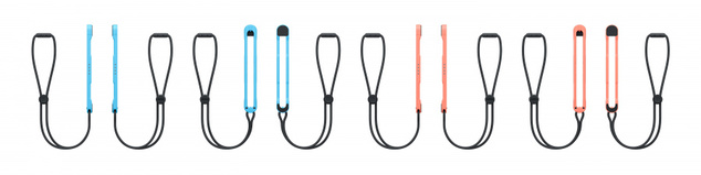 Joy-Con 2 Strap Pair Light Blue/Light Red
